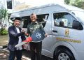 Pangdam III/Siliwangi Mayjen Erwin Djatniko Serahkan Mobil Bantuan Kasad Untuk Ponpes Suryalaya