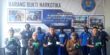 BNNP Jawa Barat Musnahkan Barang Bukti Narkotika Seberat Delapan Kilogram