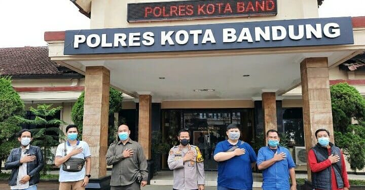 Tingkatkan Sinergitas, Pengurus JBN Kunjungi Kapolresta Bandung Kombes Hendra Kurniawan