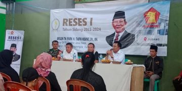 Ketua DPRD Jabar Taufik Hidayat Jalani Reses I Tahun Sidang 2023-2024, Jaga Kondusifitas Pesta Demokrasi 2024