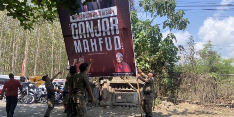 PDI Perjuangan Respon Pencopotan Baliho Ganjar-Mahfud di Bali