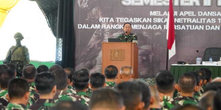 Kasad Jenderal Agus Subiyanto: Seluruh Satuan Jajaran TNI AD Siap Siaga