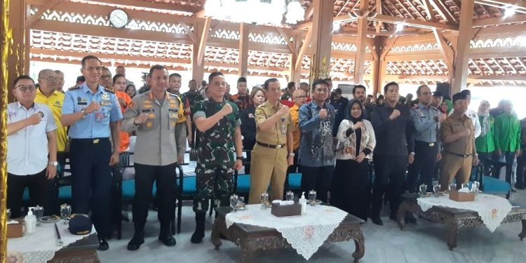 JBN Kota Bandung Dukung Deklarasi Damai Pemilu Tahun 2024 Inisiasi Kodim 0618/Kota Bandung