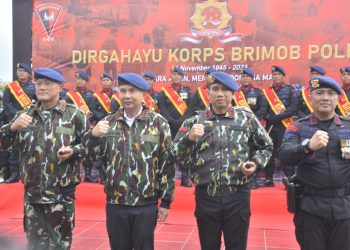Pangdam III/Siliwangi Mayjen Erwin Djatniko Diangkat Jadi Warga Kehormatan Brimob