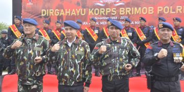 Pangdam III/Siliwangi Mayjen Erwin Djatniko Diangkat Jadi Warga Kehormatan Brimob