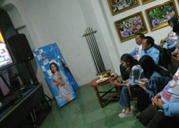 Caleg DPR RI Eversti Nevalia Gelar Nobar Debat Cawapres Bersama Komunitas For Young People