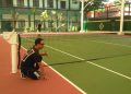 Jelang JBN Cup, Jurnalis Giat Latihan di Lapang Tenis Makodiklatad