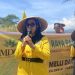 Sambut International Womens Day Politisi Partai Golkar Melli Darsa Sosialisasi di Cianjur