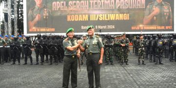 Kodam III/Siliwangi Gelar Tradisi Penyambutan Pangdam III/Siliwangi Mayjen TNI Mohammad Fadjar