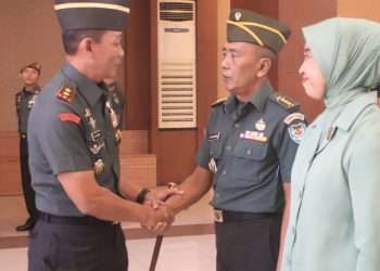 Pangdam III/Siliwangi Mayjen TNI Mohammad Fadjar Pimpin Laporan Korps Kenaikan Pangkat Pamen