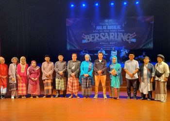 Sarung dan Rantang Warnai Halal Bihalal Idul Fitri 1445 Hijriah di ISBI Bandung