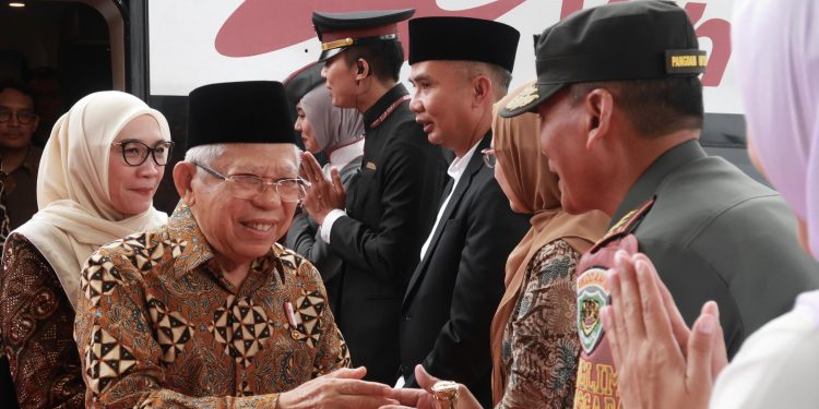 Wakil Presiden RI Ma’ruf Amin Kunjungan Kerja ke Kota Bandung.