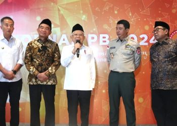 Wakil Presiden RI Ma’ruf Amin Buka Rakornas PB di Kota Bandung