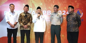 Wakil Presiden RI Ma’ruf Amin Buka Rakornas PB di Kota Bandung