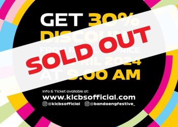 Animo Tinggi Tiket Pre-Sale DIGI Bandoeng Festive 2024 Habis Terjual