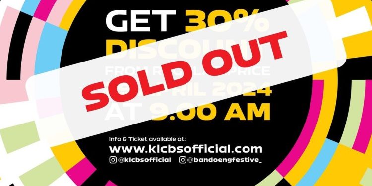 Animo Tinggi Tiket Pre-Sale DIGI Bandoeng Festive 2024 Habis Terjual