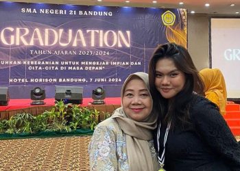 SMAN 21 Bandung Gelar Graduation, Lulus 100 Persen