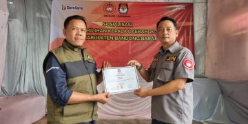 KPU KBB dan Jurnalis Bela Negara Gelar Sosialisasi Tahapan Pilkada 2024