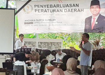 Anggota DPRD Jabar Andhika Surya Gumilar Laksanakan Penyebarluasan Perda TA 2024-2025, Gencarkan Desa Wisata