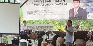 Anggota DPRD Jabar Andhika Surya Gumilar Laksanakan Penyebarluasan Perda TA 2024-2025, Gencarkan Desa Wisata