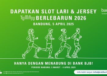 Dapatkan Slot Lari 5K dan 10K Yumaju Berlebarun dengan Nabung di bank bjb