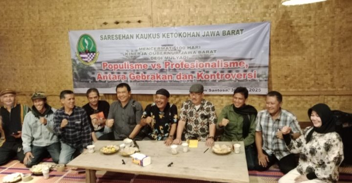 Kaukus Ketokohan Jawa Barat Cermati 100 Hari Kinerja Gubernur Jawa Barat Dedi Mulyadi