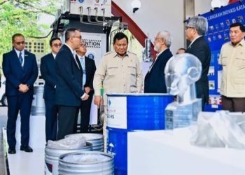 Presiden RI Prabowo Subianto Hadiri KSTI 2025 di Kota Bandung