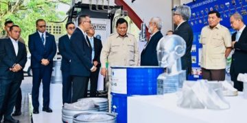 Presiden RI Prabowo Subianto Hadiri KSTI 2025 di Kota Bandung