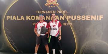 Artha Graha Peduli Dukung Tim Padel Jurnalis Bela Negara Berlaga di Turnamen Piala Komandan Pussenif