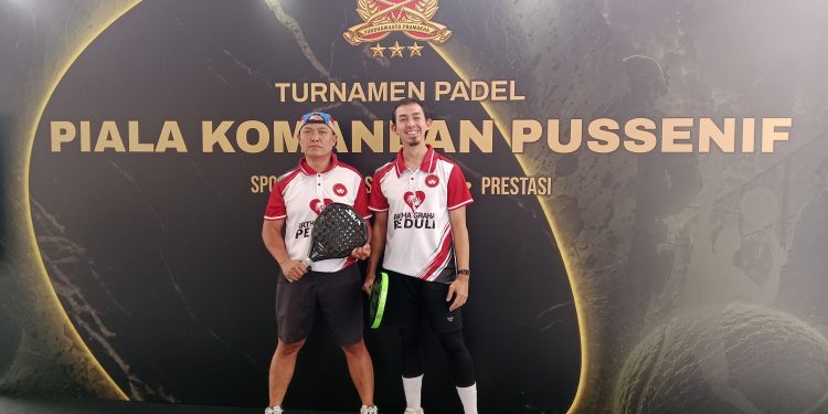 Artha Graha Peduli Dukung Tim Padel Jurnalis Bela Negara Berlaga di Turnamen Piala Komandan Pussenif