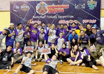 Tim Basket Alumni SMAN 9 Bandung Juara 1 Ngabandungan Fest 2026, Kalahkan Alumni SMA St Aloysius